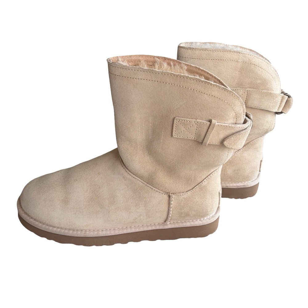 UGG Women's Short Shearling Boots in Sand